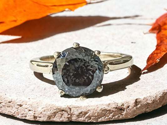 Portuguese Diamond Ring with a Rare Cut Bridal Design
