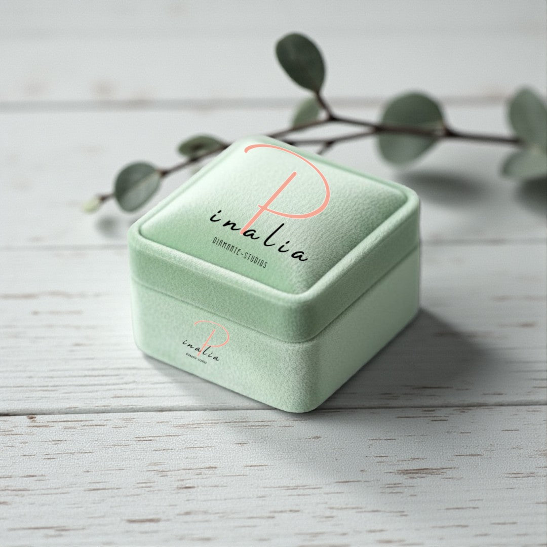 Ethical Natural Salt & Pepper Diamond Ring