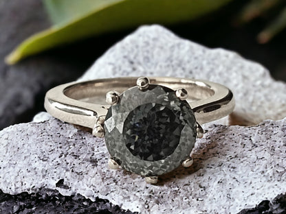Portuguese Cut Diamond Ring, Unique Engagement Ring, Handmade Gold Bridal Ring, Statement Diamond Jewellery