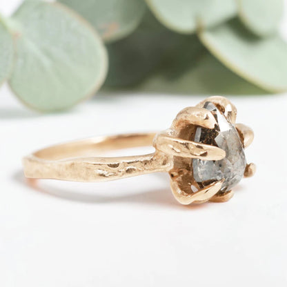 Pear Diamond Engagement Ring in a Timeless Elegant Design