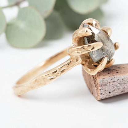Pear Diamond Engagement Ring in a Timeless Elegant Design