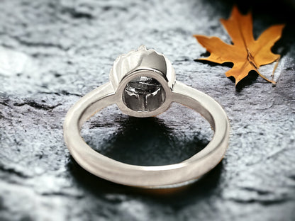 Classic Rose Cut Round Diamond Ring for a Beautiful Engagement