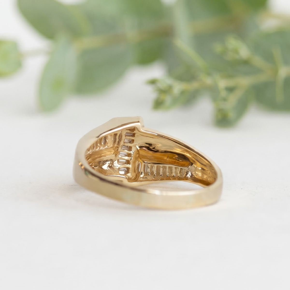 Baguette Lab Grown Diamond Band