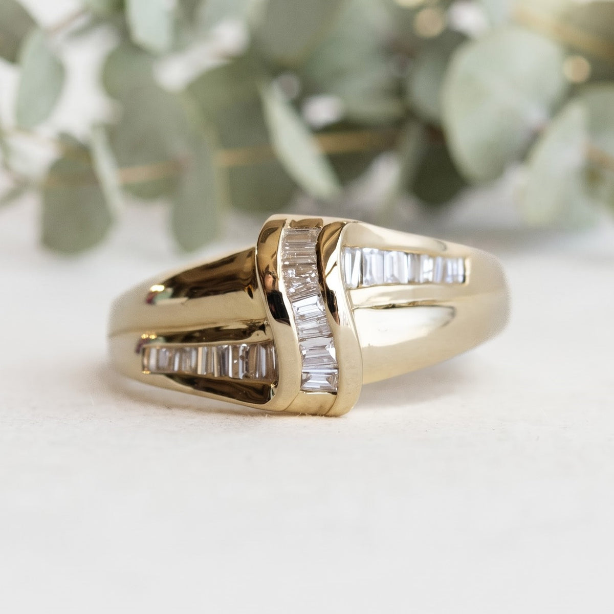 Baguette Lab Grown Diamond Band
