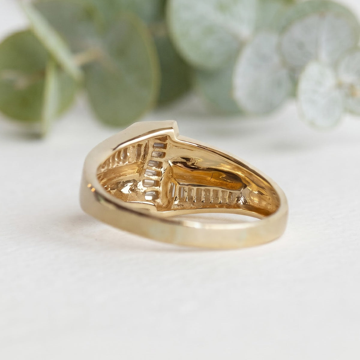 Baguette Lab Grown Diamond Band