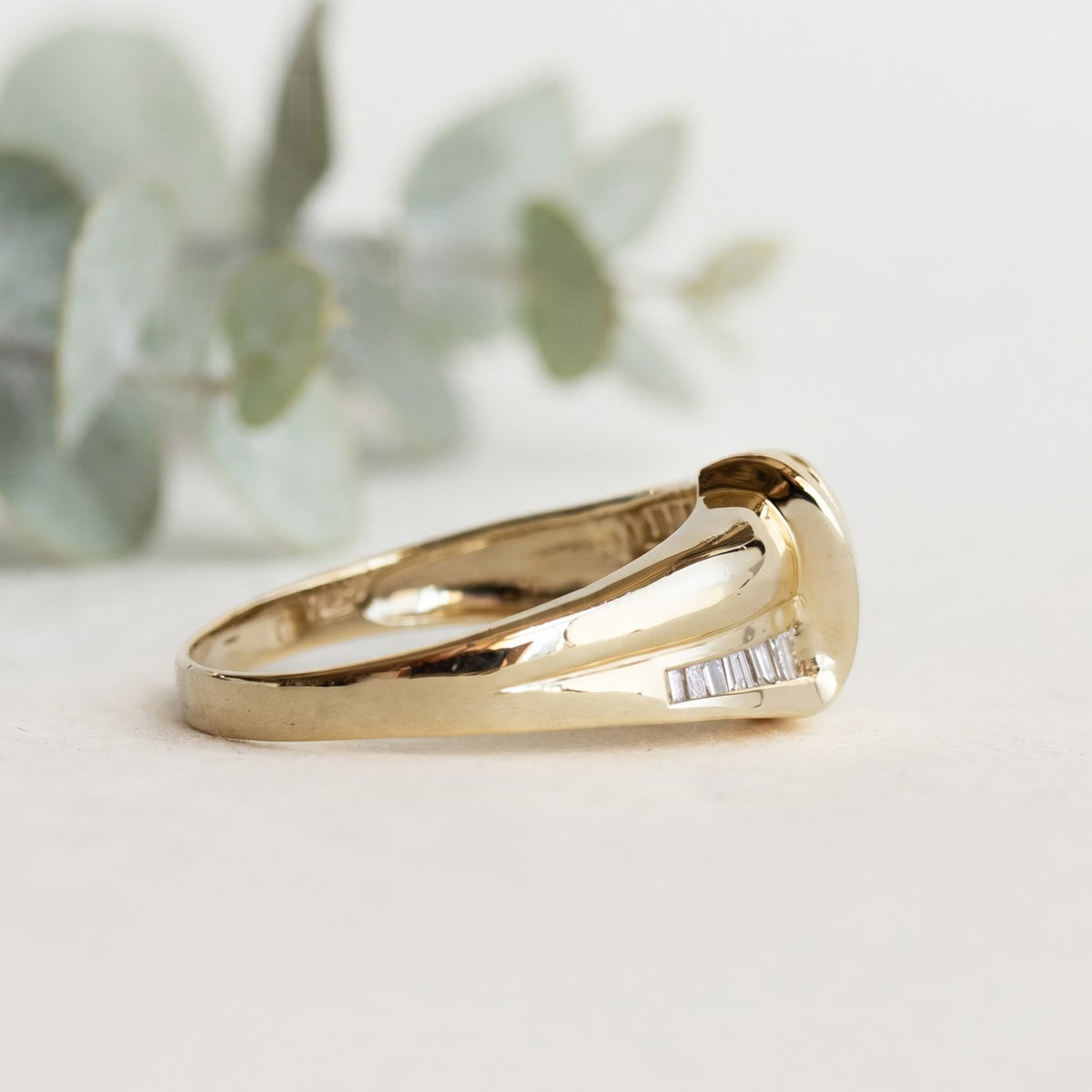 Baguette Lab Grown Diamond Band