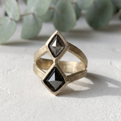 Rustic Salt & Pepper and Rustic Gray Natural Diamonds Set