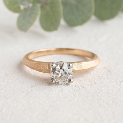 0.60Ct Round Lab Grown Diamond Ring