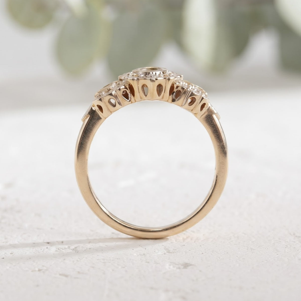 Natural Yellow Sapphire Ring