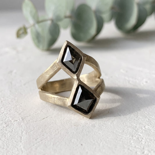 Rustic Salt & Pepper and Rustic Gray Natural Diamonds Set