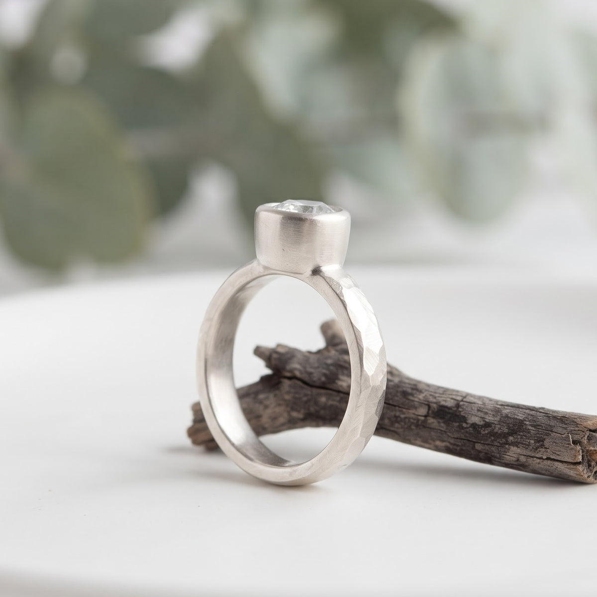 Round Lab Grown Diamond Ring