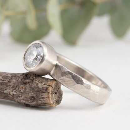 Round Lab Grown Diamond Ring