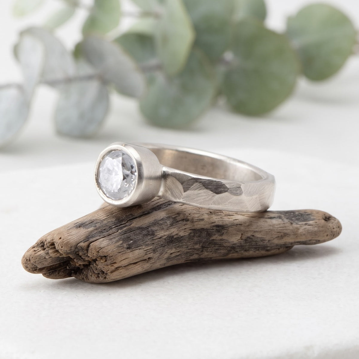Round Lab Grown Diamond Ring