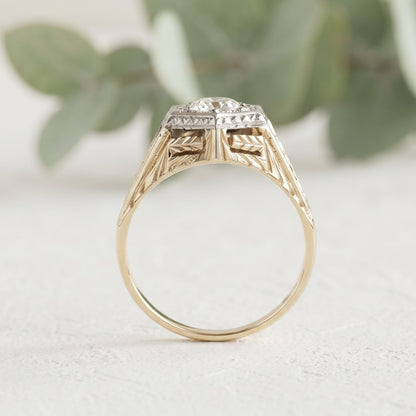 Vintage Art Deco Ring | Handmade Fine Jewelry
