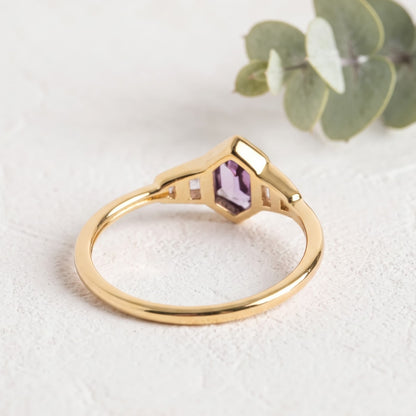 Natural Alexandrite Gemstone Ring
