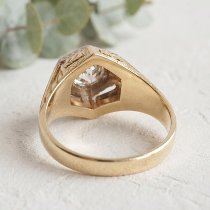 Vintage Art Deco Ring | Handmade Fine Jewelry