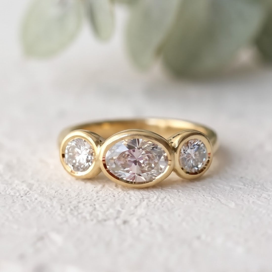 Classic Oval Cut Engagement Ring