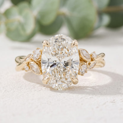 Art Deco Vintage Ring Antique Style Statement Ring