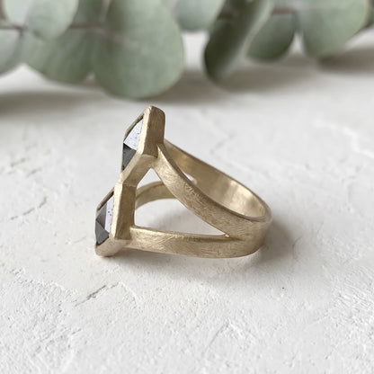 Rustic Salt & Pepper and Rustic Gray Natural Diamonds Set