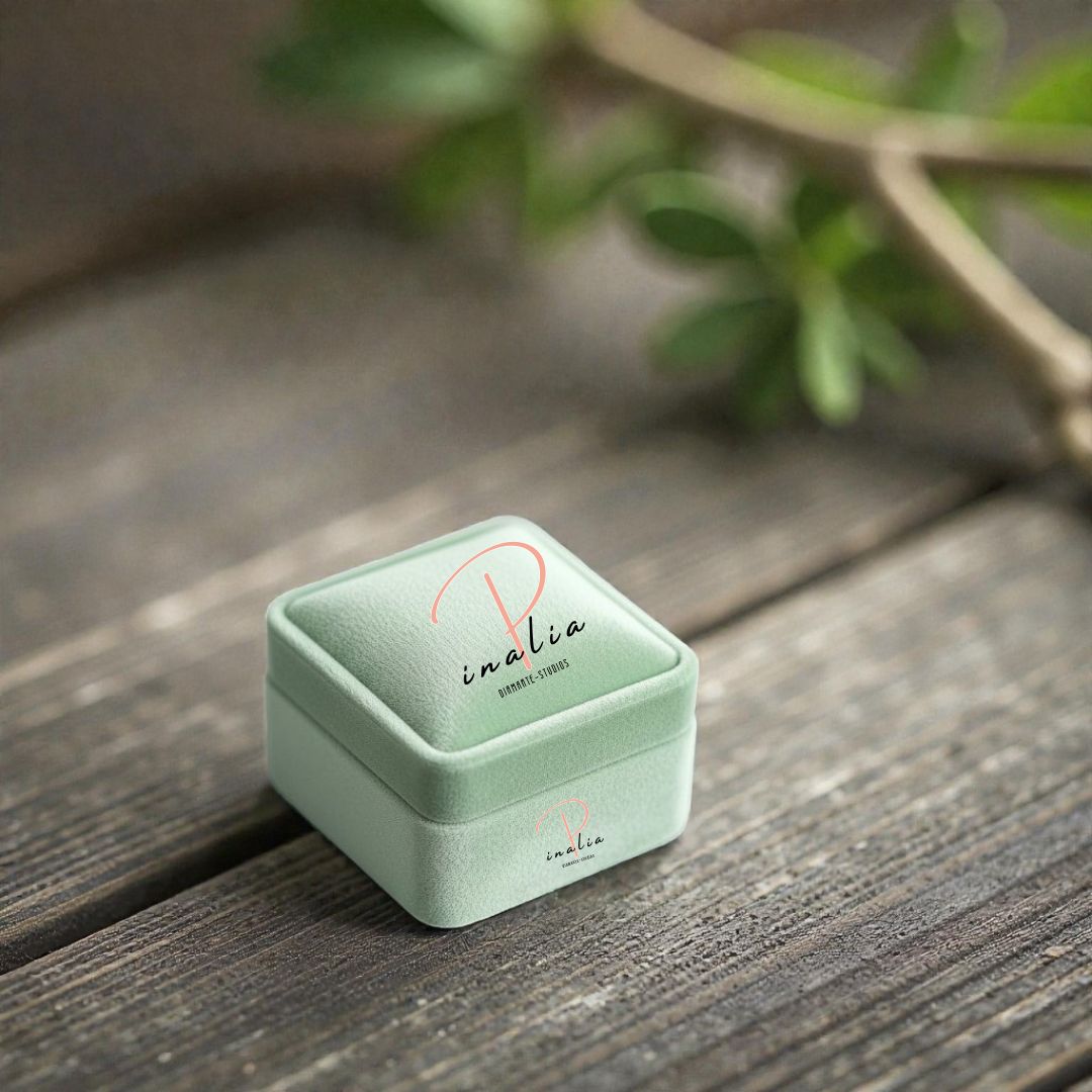 Victorian style Talisman Engraved Starlight Diamond Ring